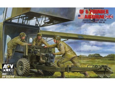 British Mk.4 6pdr airborne anti-tank Gun 