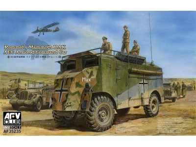AEC Armoured Commander Car of Rommel-Mam Mammoth (DAK) 