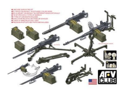 U.S. M2HB .50 Cal Machine Gun Set 