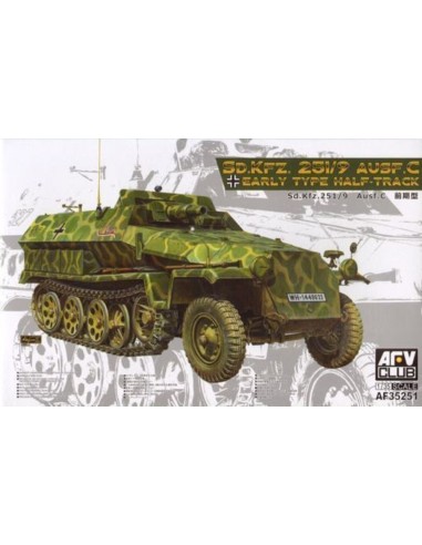 Sd.Kfz.251/9/Ausf,C Early Type Half-Trac 