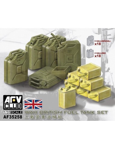 WWII British fuel tank set 
