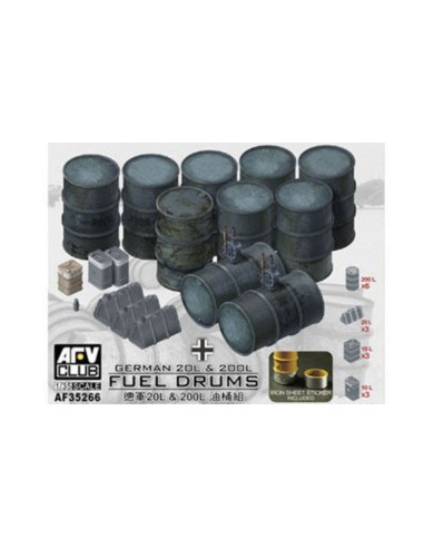 German 20L & 200L Fuel Drums 