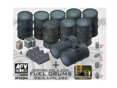 German 20L & 200L Fuel Drums 