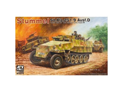 Stummel Sd.Kfz.251/9 Ausf.D 7,5cm KwK37 