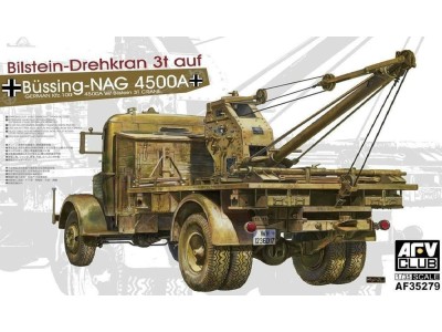 Büssing-NAG 4500A Bilstein-Drehkran 3t a 