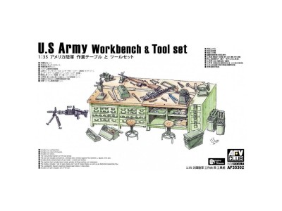 U.S. Army Workbench & Tool Set 