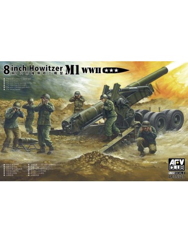 8 inch Howitzer M1 WWII 