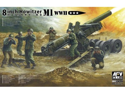 8 inch Howitzer M1 WWII 