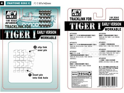 TRACK LINK TIGER I EARLY 