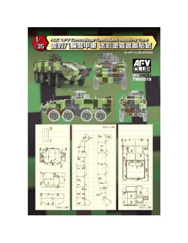 ROC Tifv Camouflage Specialized Masking Tape 