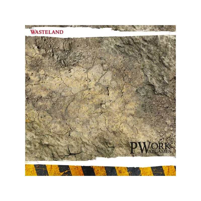 TAPIS DE JEU NEOPRENE WASTELAND 120X120CM
