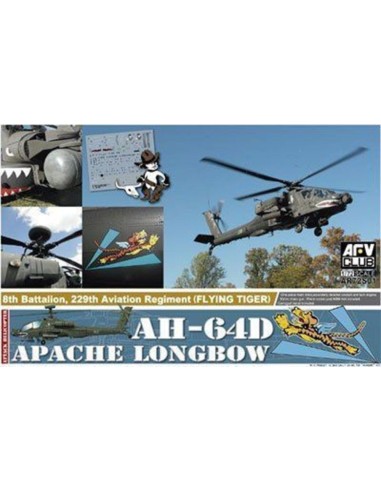 AH-64D Apache Longbow (the plastic parts of injection from ACADEMY) 
