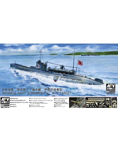 Jap. Navy Submarine I-27 W/A-Target 