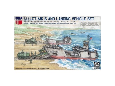 R.O.C. Navy LCT MK.6 and Landing Vehicle Set 