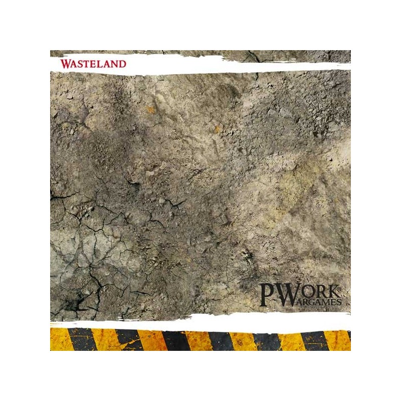 TAPIS DE JEU NEOPRENE WASTELAND 120X120CM