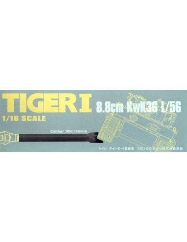 Tigeri 8.8cm KwK36 L/56 Caliber: 6mm 