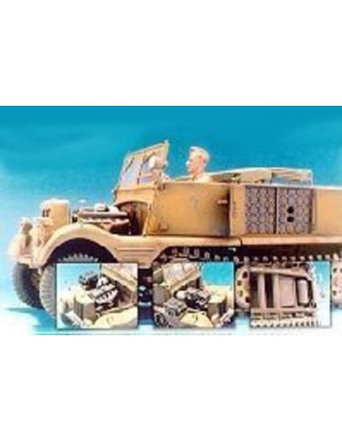 Sd.Kfz.11 3T Engine/Fuel Tank/7.5cm 