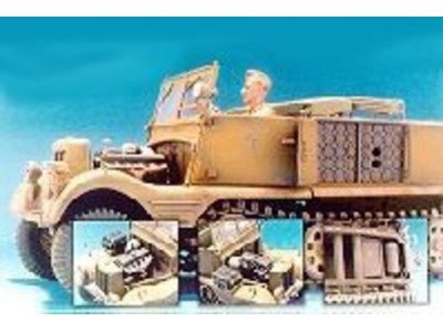 Sd.Kfz.11 3T Engine/Fuel Tank/7.5cm 