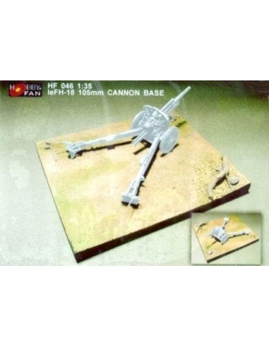 LeFH-18 105mm Cannon Base 