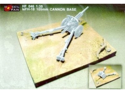 LeFH-18 105mm Cannon Base 