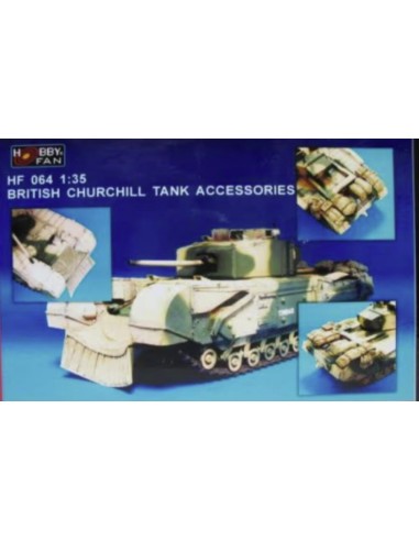 British Churchill Tank Accessories 