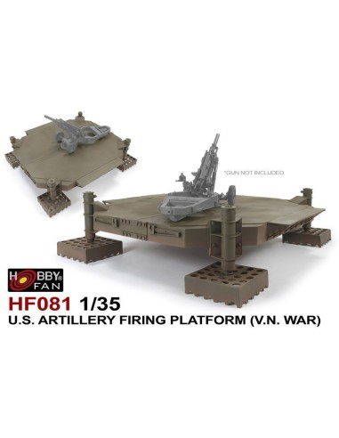 U.S.Artillery Firing Platform(V.N.War) (for kit AF35006) 
