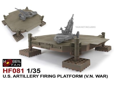 U.S.Artillery Firing Platform(V.N.War) (for kit AF35006) 