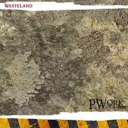Tapis de jeu néoprène Wasteland 120x120cm 2