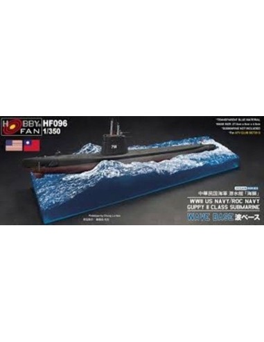 WAVE BASE WW II GUPPY II CLASS SUBMARINE WAVE BASE for SE73513 