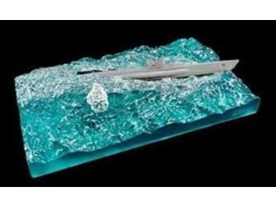 WAVE Base GERMAN U-BOAT WAVE BASE W/Water splash for SE73502 73503 73504 