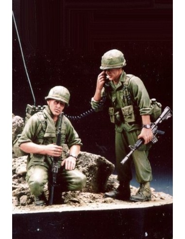 101st Abn Div Radio Unit Vietnam ´68 w/B 