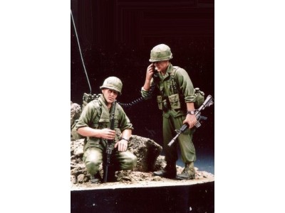 101st Abn Div Radio Unit Vietnam ´68 w/B 