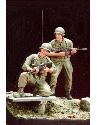 U.S. Marines Battle of Hue 1968(4)w/base 