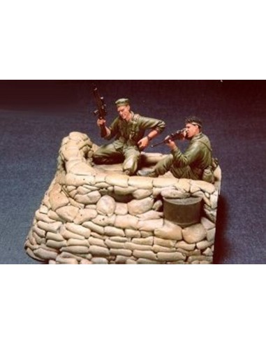 U.S. Marine Sniper with Base 