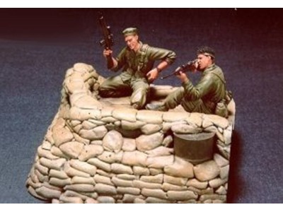 U.S. Marine Sniper with Base 