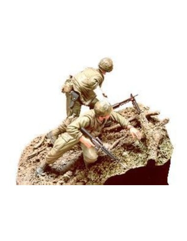 U.S. Marine Startline with base 