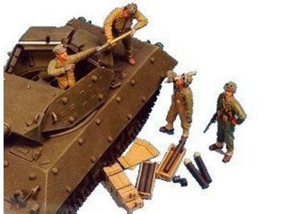 U.S. M10/M18 Tank Crew-4 Fig.&Suppl.AMMO 