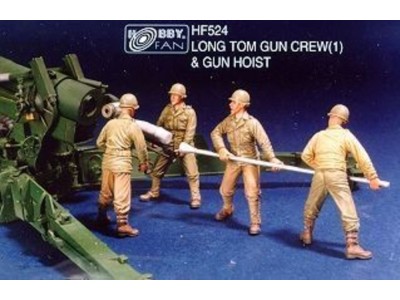 Long Tom Gun Crew(1) & Gun Hoist 