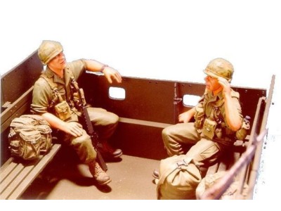 Gun truck crew (2)- 2 Figures 
