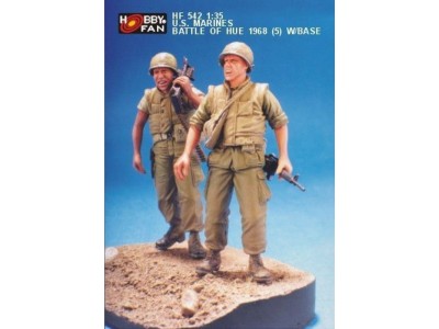 U.S. Marines Battle of Hue 1968(5)w/Base 