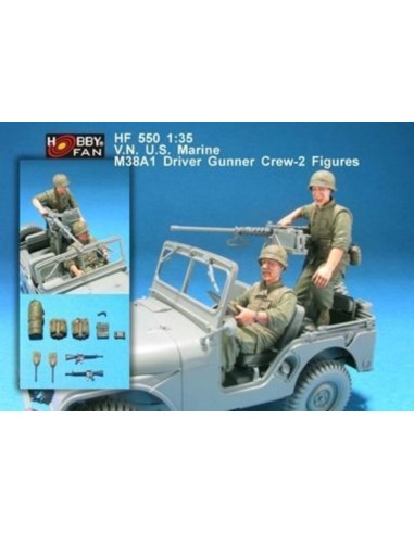 V.N U.S. Marine M38A1 driver gunner-2Fig 