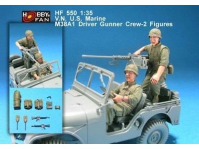 V.N U.S. Marine M38A1 driver gunner-2Fig 