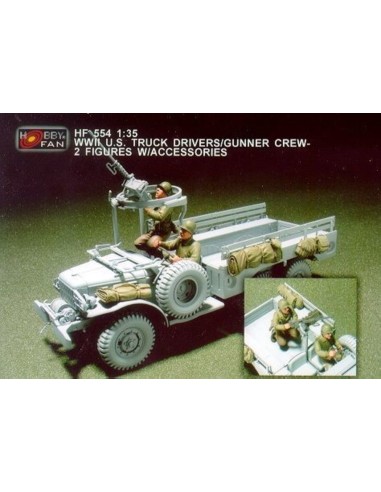 WWII U.S. Truck Drivers/Gunner crew/2fig 