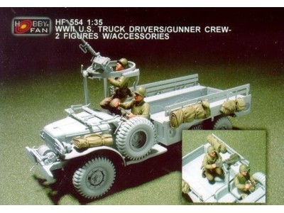 WWII U.S. Truck Drivers/Gunner crew/2fig 