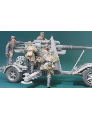 8.8cm Flak Crew set 3 eastern front 5Fig 