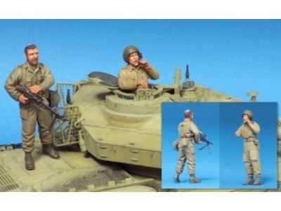 IDF Shot Kal Crew- 2 Figures 