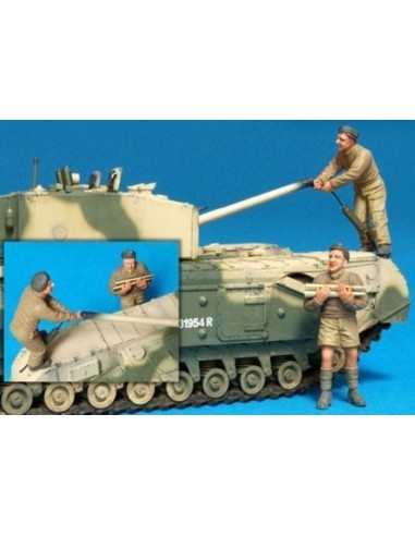 Brit. Churchill Tank Crew (III)Ala./2Fig 