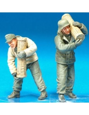 Ger. 15cm Artillery Crew (I) Winter/2Fig 