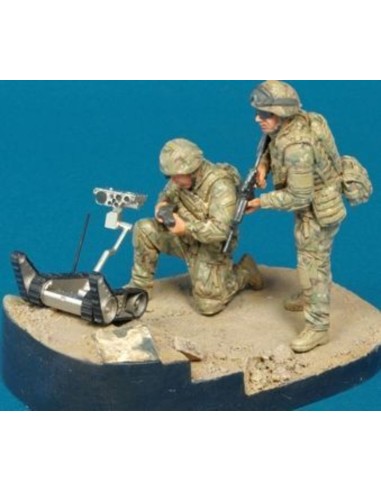 Ranger Reconn. "OIF" ISAF- 2Fig w/Robot 
