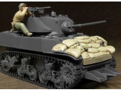 U.S. M5A1 Tank Crew & Sandbags(II)-1 Fig 